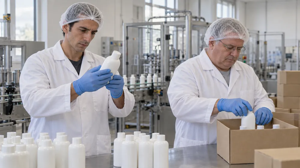 Immagine illustrativa di confezionamento di prodotti cosmetici