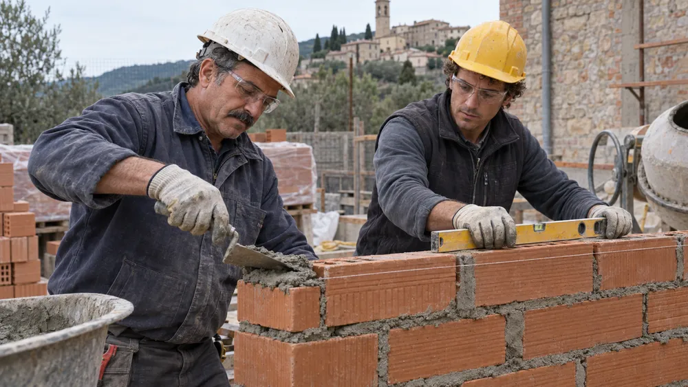 Immagine illustrativa di professionisti in cantiere
